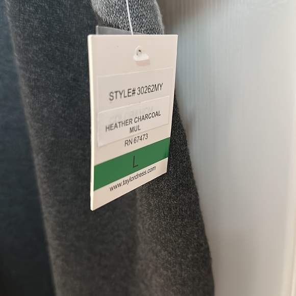 Taylor Sweater Dress - Grey - Size Large - Picture 2 of 3